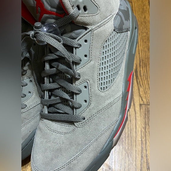 Nike Air Jordan 5 Retro Camo Shoes - Picture 2 of 11